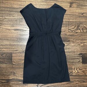 Navy Boatneck Dress
